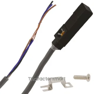 Proximity sensor, inductive, non-shielded, 1.5mm, DC, 3-wire, NPN-NO, 2m cable