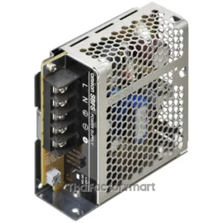 Covered type, 100 to 240 VAC, Power rating 35 W, Output: 24 V, Terminal block facing upward (Screw terminal), Harmonic current emissions