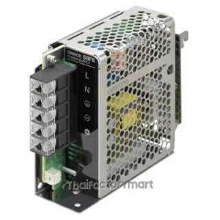 Covered type, 100 to 240 VAC, Power rating 50 W, Output: 24 V, Terminal blocks (Screw terminal), Harmonic current emissions