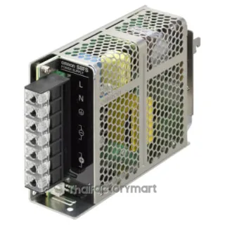 Covered type, 100 to 240 VAC, Power rating 100 W, Output: 24 V, Terminal blocks (Screw terminal), Harmonic current emissions