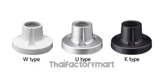 Silver Circular Bracket for use with LR4-PJ/QJ, LR5-PJ, LR6-PJ/QJ