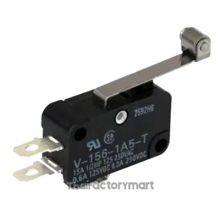 Omron SPDT-NO/NC Short Roller Lever Microswitch, 5 A