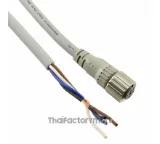 XS2F-D421-G80-F : Connector on one cable end(Socket), Fire-retardant,robot cable, M12 Screw Connection, Length 5 m. รูปที่ 2