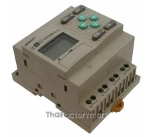 Programmable relay, 24 VDC supply, 6x 24 VDC inputs (2 of which can be 0-10V analog inputs), 4x relay outputs 5A, RTC, LCD display,unexpandable