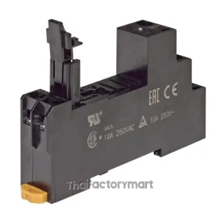 Socket, DIN rail/surface mounting, 5-pin, screw terminals