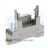 Socket, DIN rail/surface mounting, 10-pin, screw terminals, for G7SA 4 pole relays รูปที่ 1