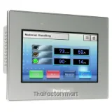 HMI 7"W touch panel display, 2COM, 2Ethernet, USB host&device, 24VDC, GP-ProEX model รูปที่ 1
