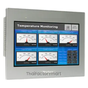 PFXST6500TADE, 10.4" touch panel display, 2COM, 1Ethernet, USB host & device, 24VDC, GP-ProEX model, SD Card