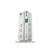 APC อุปกรณ์รางปลั๊กกันไฟกระชาก รุ่น PMS63U-TH Performance SurgeArrest 6 Outlet 3 Meter Cord with 5V, 2.4A 2 Port USB Charger 230V (เต้าเสียบ 6 ช่อง สายไฟยาว 3 เมตร USB 2 พอร์ต) photo 2