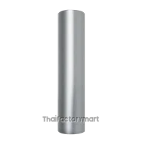 POLE22-0100AN22mm dia, 100mm aluminum pole, 2 Screws included - no threads, silver