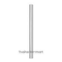 POLE22-0300AN22mm dia, 300mm aluminum pole, 2 Screws included - no threads, silver