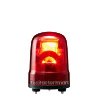 PATLITE SKH-M1TB-R ไฟสัญญาณเตือนแบบหมุน ขนาด 100 mm สีแดง ชนิดมีเสียง กำลังไฟ 12-24VDC