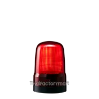 SL08-M1KTN-RFlashing 80mm, 12-24V DC, Terminal Block, Red