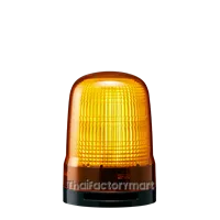 SL10-M1KTB-YFlashing 100mm, 12-24V DC, Terminal block, Buzzer, Amber