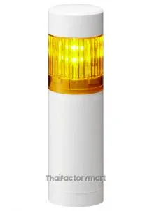 LR LED Pre-Configured Beacon Tower, 1 Light Elements, Amber, 24 V dc
