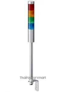 LR LED Pre-Configured Beacon Tower, 4 Light Elements, 24 V dc