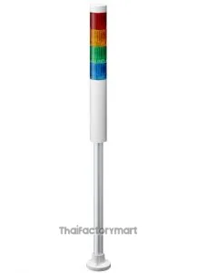 Tower Light, Ø40mm, LED, AC100-240V, No Flash/Buzzer