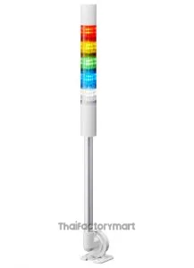 Tower Light, Ø40mm, LED, DC24V, Flashing/Buzzer
