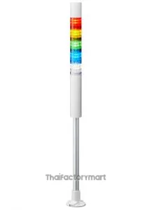 Tower Light, Ø40mm, LED, AC100-240V, Flash/Buzzer