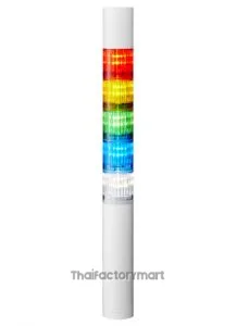 Tower Light, Ø40mm, LED, AC100-240V, Flash/Buzzer