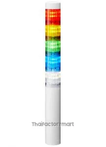 Tower Light, Ø40mm, LED, AC100-240V, No Flash/Buzzer