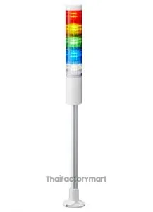 Tower Light, Ø50mm, LED, DC12V, No Flash/Buzzer