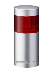 LR LED Pre-Configured Beacon Tower, 1 Light Elements, Red, 24 V dc