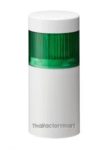 LR LED Pre-Configured Beacon Tower, 1 Light Elements, Green, 24 V dc