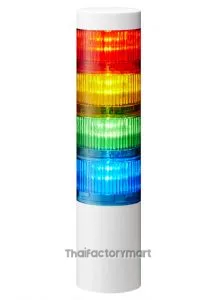 Tower Light, Ø60mm, LED, AC100-240V, No Flash/Buzzer