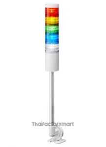 Tower Light, Ø60mm, LED, DC24V, No Flash/Buzzer