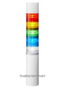 Tower Light, Ø60mm, LED, AC100-240V, Flash/Buzzer