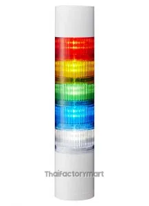 Tower Light, Ø70mm, LED, 24VDC, Flashing/Buzzer
