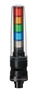 Tower Light Ø70mm, RYG, Gray, Steady/Alarm,