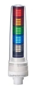 Tower Light Ø70mm, RYGBC, White, Steady,