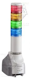 Tower Light, Ø60mm, 4 Tier, Network Monitor,