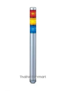 Tower Light, Slim, Ø30mm, 220mm Body, 3 Lights,