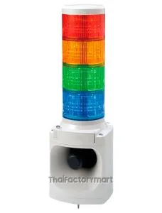 Tower Light, Ø100mm, LED, MP3, 24VDC, RYGB,
