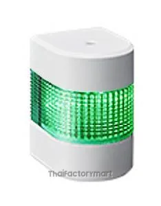 Tower Light, Wall Mount, Green, 100-240VAC, 80mm,