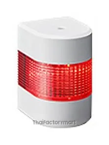 Tower Light, Wall Mount, Red, 100-240VAC, 80mm,