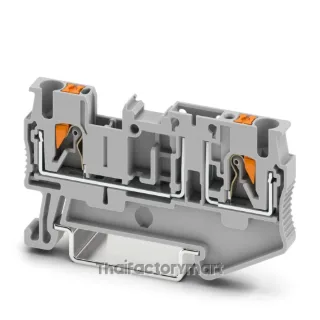 Phoenix Contact PT 2,5-TG Disconnect terminal block (3210185), 2.5 mm², 20 A, 400 V, Push-in connection, Gray