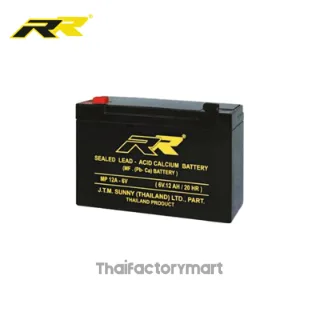 แบตเตอรี่ UPS (6V) แบรนด์ RR รุ่น 6V 1.3Ah