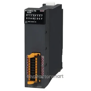 PLC iQ-R; Relay output module, 16 point 24VDC/240VAC, 2A, Spring clamp