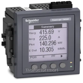 power meter PowerLogic PM5560, 2 ethernet, up to 63th Harmonic, 1,1MB 4DI/2DO 52 alarms