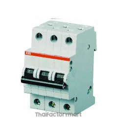 SH200 MCB 6A 3 Pole Type C 6kA รูปที่ 3