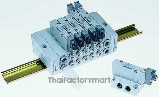 SMC 5/3 Pneumatic Control Valve Pilot/Pilot SY5000 Series