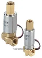 SMC Solenoid Valve VDW250-6G-1-M5, 3 port , NC, 12 V dc, M5