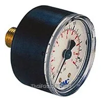 SMC 4K8-4 Analogue Positive Pressure Gauge Back Entry 4bar, Connection Size R 1/8