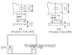แบตเตอรี่แห้ง Sunny รุ่น SN 2.9 - 12, ขนาด 12V-2.9AH. photo 3