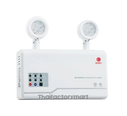 SUNNY Emergency Light โคมไฟฉุกเฉิน รุ่น CU209CD4 LED 9W สำรองไฟได้นาน 4 ชม. | ระบบ Auto Test - Remote | แจ้งเตือนให้ชาร์ทแบตเตอรี่ด้วยเสียง รูปที่ 2