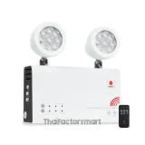 SUNNY โคมไฟฉุกเฉิน รุ่น MEM209CD2 LED 9W สำรองไฟได้นาน 2 ชม. | ระบบ Auto Test | รองรับ Remote Test | แจ้งเตือนให้ชาร์ทแบตเตอรี่ด้วยเสียง | Motion Sensor รูปที่ 1